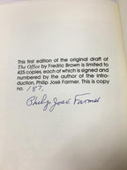 The Office by Fredric Brown (First Edition) LTD Signed