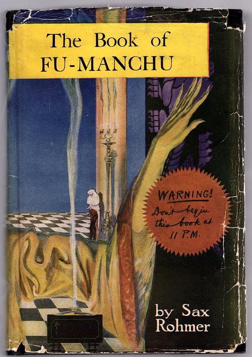 The Book of Fu-Manchu by Sax Rohmer (First Edition) Rare