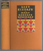Lost Ecstasy by Mary Roberts Rinehart (First Edition)
