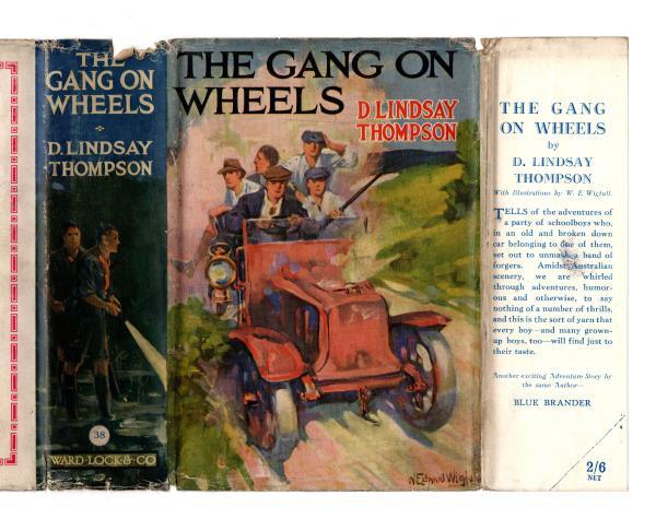 The Gang on Wheels by D. Lindsay Thompson Vintage Auto cover
