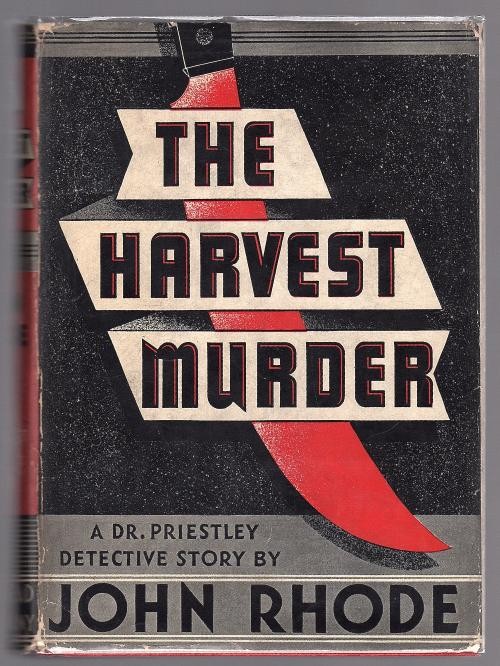 The Harvest Murder by John Rhode (First Edition)