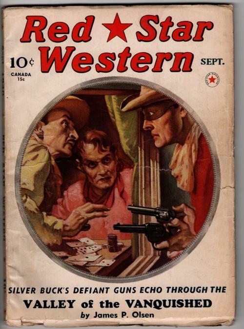 Red Star Western Sep 1940 Silver Buck Western