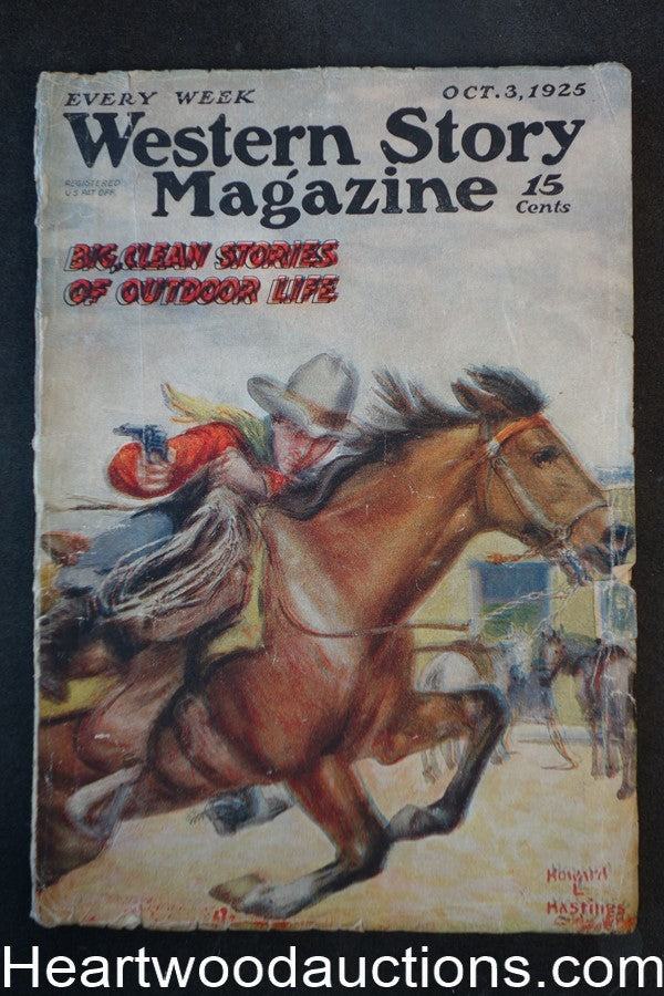 Western Story Oct 3, 1925 Max Brand