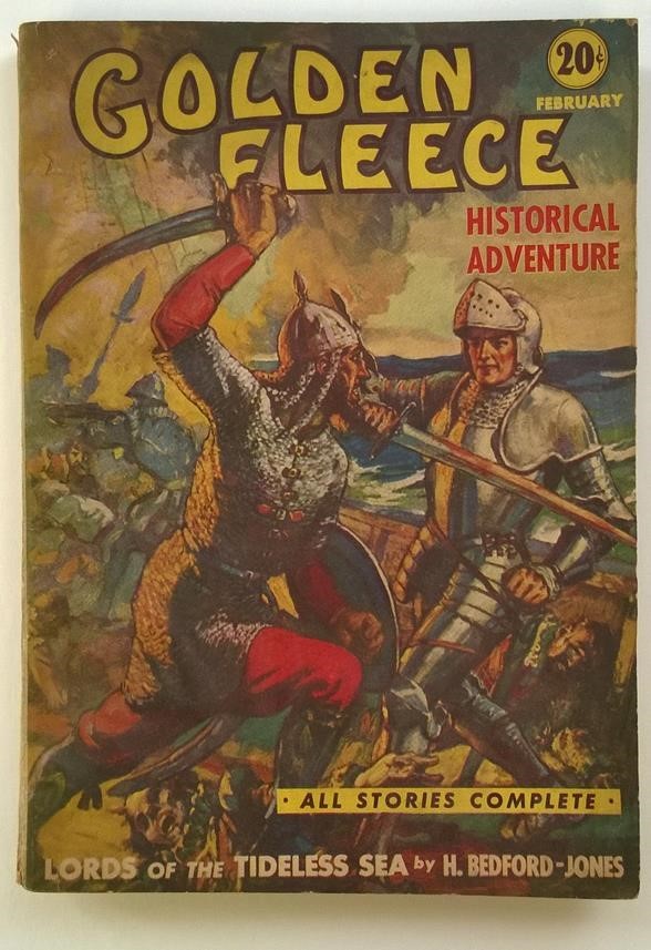 "Golden Fleece" February 1939 H. Bedford-Jones Cover/Story