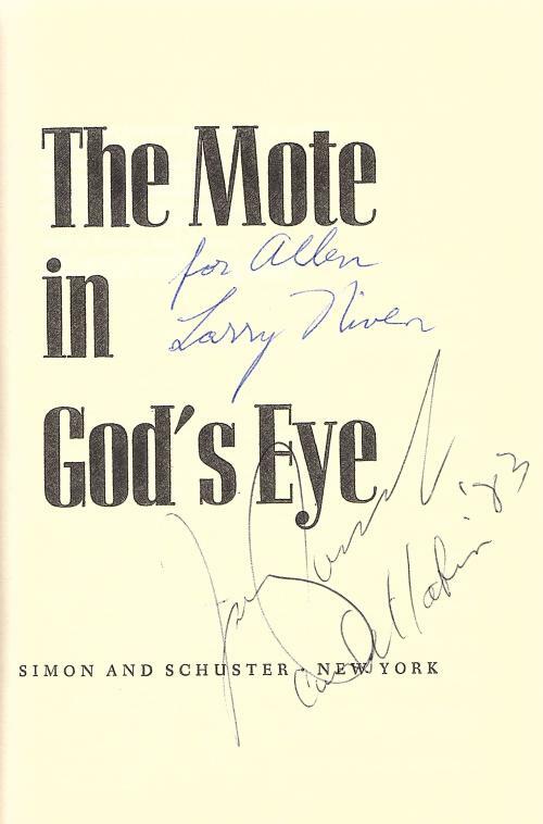 The Mote in God's Eye by Larry Niven (Book Club) Signed