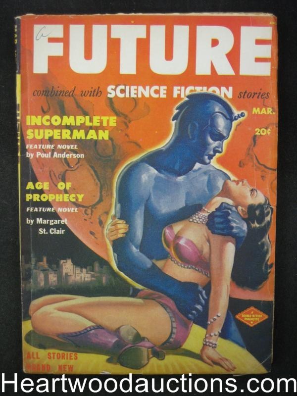 Future Mar  1951 Incomplete Superman GGA Cvr