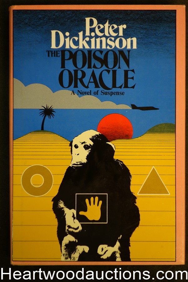 The Poison Oracle by Peter Dickinson (1974) First edition with dustjacket- High 