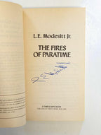 The Fires of Paratime by L. E. Modesitt, Jr. Signed