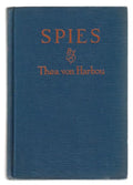 Spies by Thea von Harbou (First Edition) Photoplay