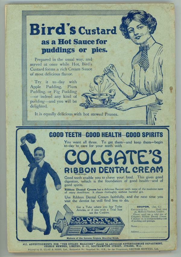 The Strand Jan 1914 May Edginton ; Phyllis Dare Pulp