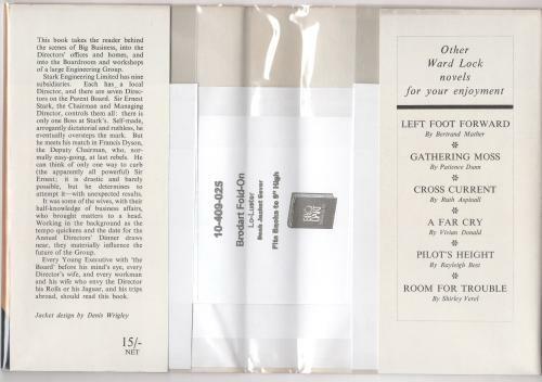 The Directors' Dinner by Charles W. Chapman (First Edition) File Copy