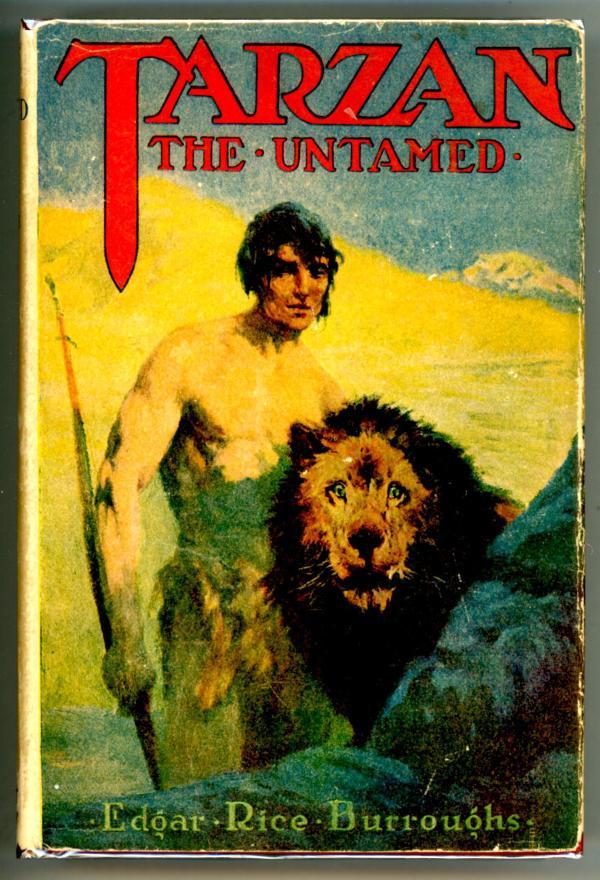 TARZAN the UNTAMED by Edgar Rice Burroughs J. St. John CVR
