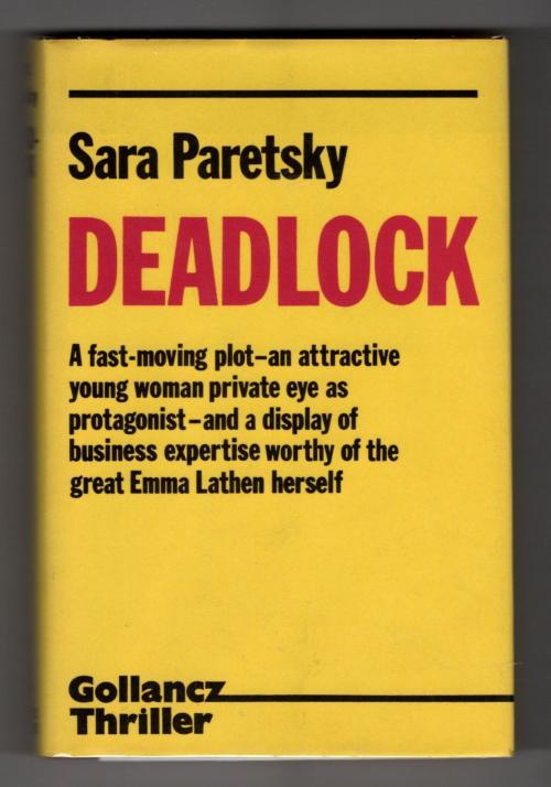 Deadlock by Sara Paretsky (First UK Edition) Gollancz File Copy