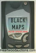 BLACK MAPS by Peter Spiegelman SIGNED FIRST 2004 Shamus Award for Best First P. 