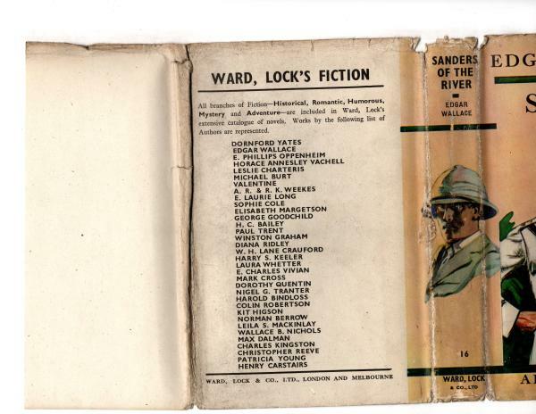 Sanders of the River by Edgar Wallace (New Edition) File Copy