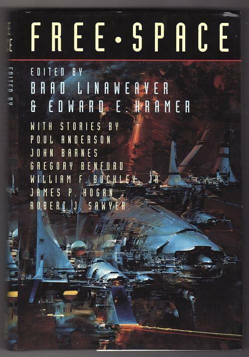 Free Space by Brad Linaweaver (Editor) First Edition Signed