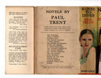 Nurse to Dives by Paul Trent (1st Edition) Abbey Cvr, Hubin Listed, Ward File...