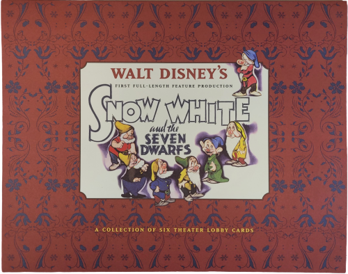 Snow White and the Seven Dwarfs Lithograph Portfolio & Theater Cards