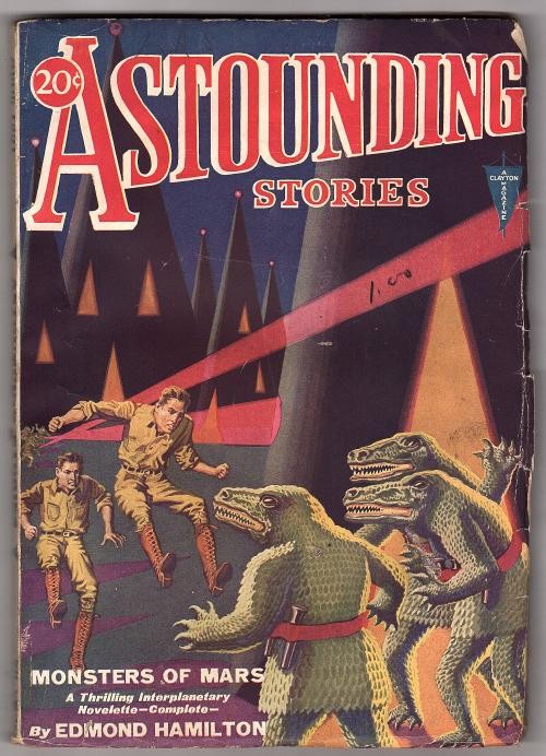 Astounding Apr 1931 Clayton Issue, Jack Williamson, Williamson - Pulp