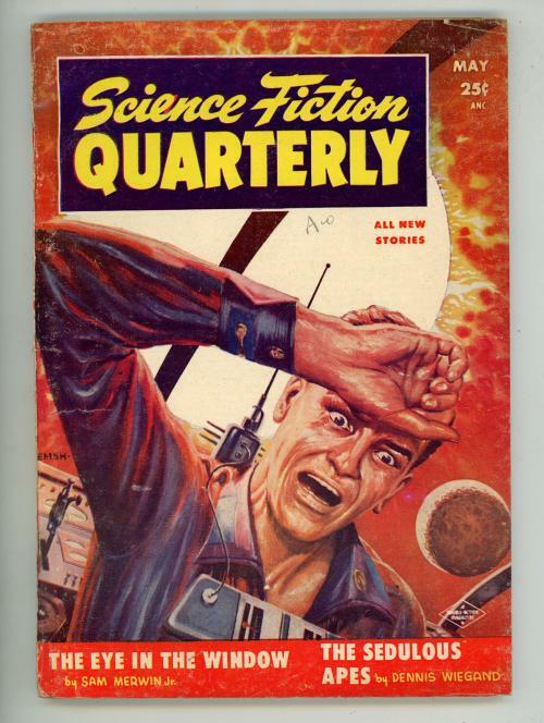 Science Fiction Quarterly May 1955 Emsh Cvr