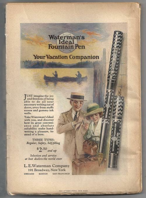 Argosy All Story Weekly June 10 1922 Modest Stein Cvr; Max Brand; J. McCulley