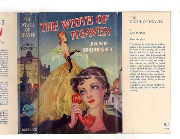 The Width of Heaven by Jane Dorset (First Edition) File Copy