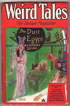 Weird Tales Apr 1930 Hugh Rankin Cvr; Quinn; Hamilton; - Pulp