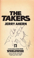The Takers by Jerry Ahern (First Printing) Signed