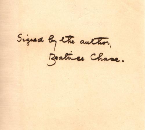 The Heart of the Moor by Beatrice Chase (First Edition) Signed