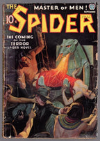 The Spider Sep 1936 John Newton Howitt GGA Torture/Bondage Cvr - Pulp