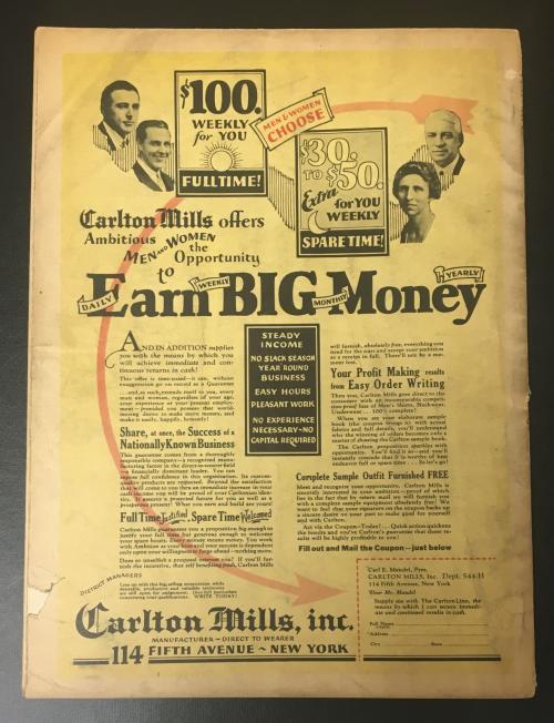 True Strange Stories Mar 1929 FIRST The Mad Mystic and the American Beauty