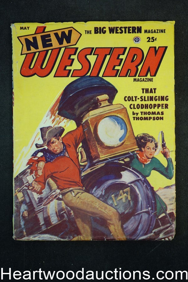 New Western May 1952 Thomas Thompson, Kenneth Fowler, James B. Hendryx