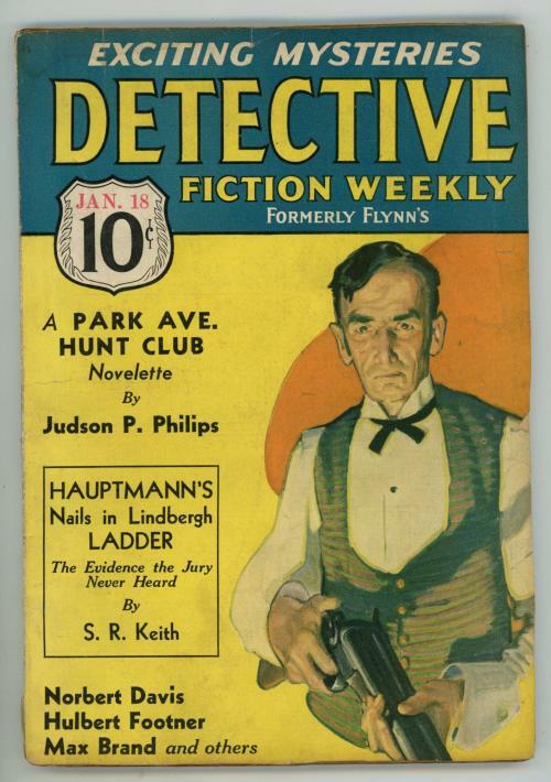 Detective Fiction Weekly Jan 18 1936 Max Brand Pulp
