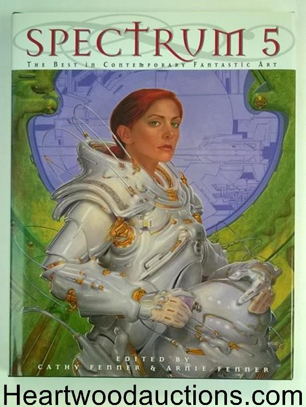 SPECTRUM 5 by Cathy & Arnie Fenner (editors) FIRST James E. Bama GMA