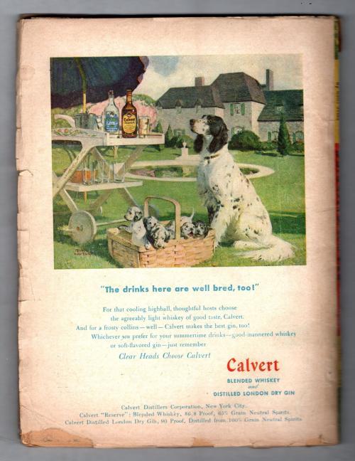 Detective Novel Sep 1947 Pulp Belarski Cvr - Pulp