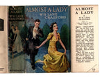 Almost a Lady by W.H. Lane Crauford (First Edition) Rare DJ Publisher's Copy