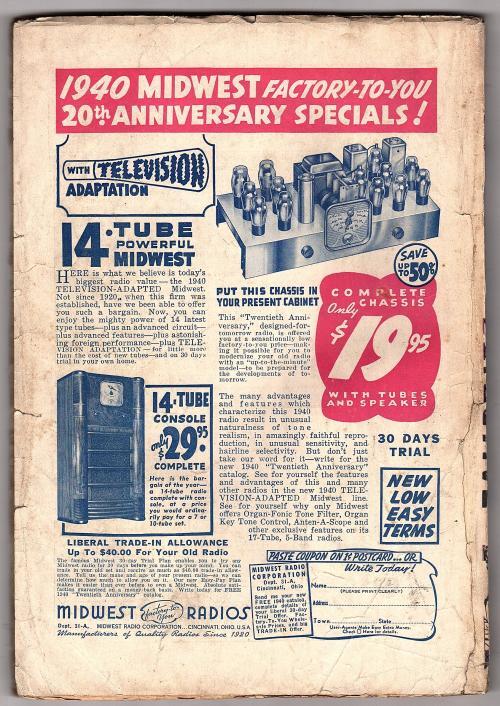 Private Detective Sep 1939 GGA Gun Cvr, Roger Torrey - Pulp