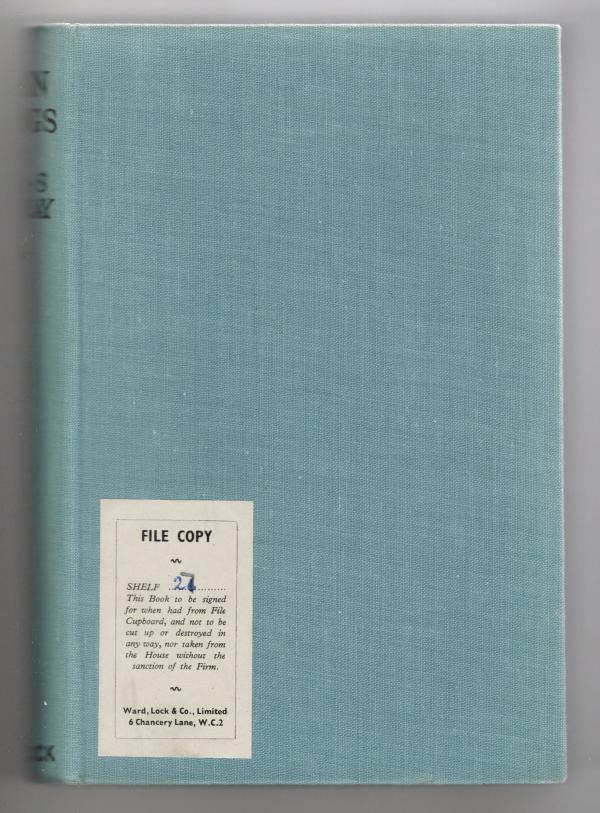 Apron Strings by Leila S. Mackinlay (First Edition) Rare DJ Publisher's Copy