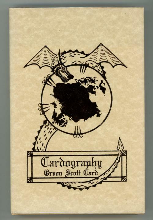 Cardography by Orson Scott Card (Signed) First Edition