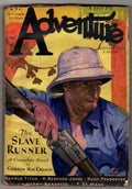 Adventure" April 1, 1930; F.R. Buckley; H. Bedford Jones; Gordon MacCreagh