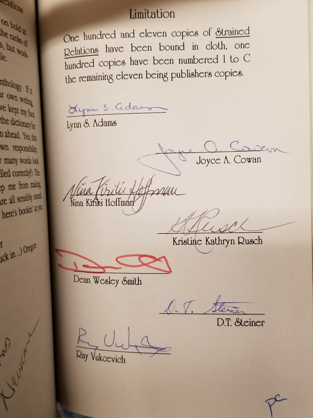 Strained Relations  by Alan Bard Newcomer Signed Limited Edition