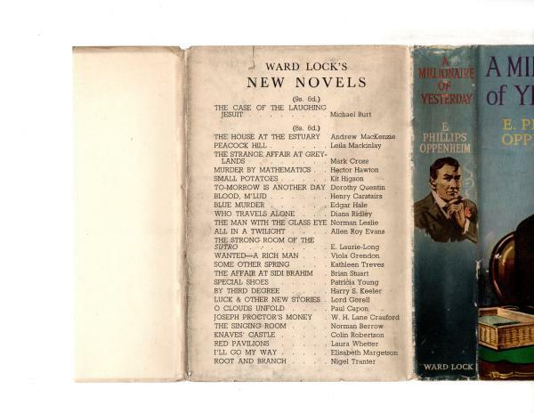 A Millionaire of Yesterday by E. Phillips Oppenheim (File Copy)