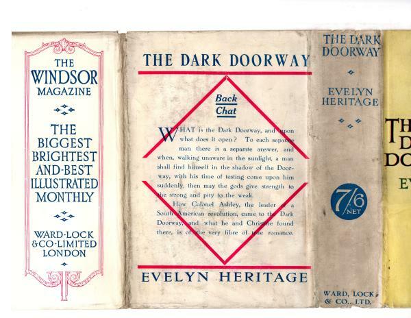 The Dark Doorway by Evelyn Heritage (First Edition) File Copy