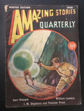 Amazing Stories Quarterly 1932 Winter Lemkin; I.M. Stephens; Pratt; Morey; Wesso
