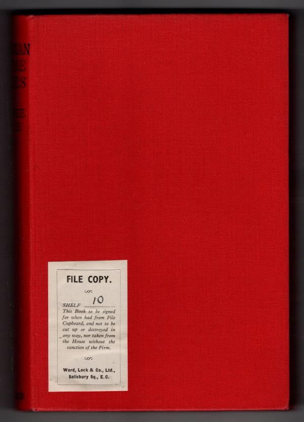 Charmian of the Lanes by Sophie Cole (First Edition) Ward Lock File Copy