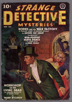 Strange Detective Mysteries Nov-Dec 1938 Blind man gunman - Pulp