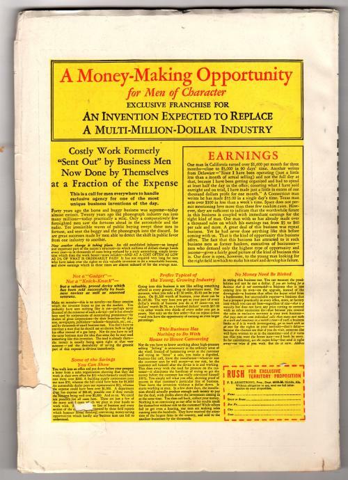 Detective Fiction Weekly Nov27 1937 Donald B. Chidsey; William Barrrett