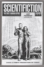 ScientiFiction 2001 Summer & Fall First Fandom Sci-fi Fanzine (1st) Korshak's