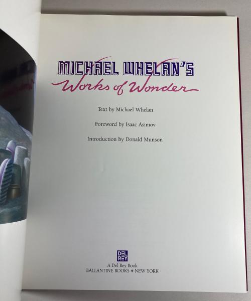 Michael Whelan's Works of Wonder (First Edition)