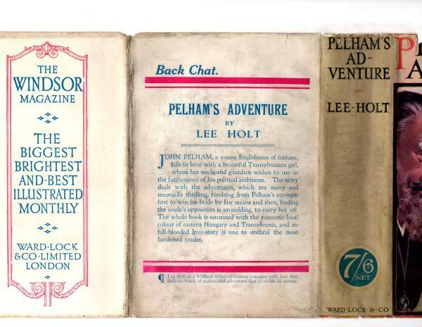 Pelham's Adventure by Lee Holt (First Edition) Abbey Cover File Copy